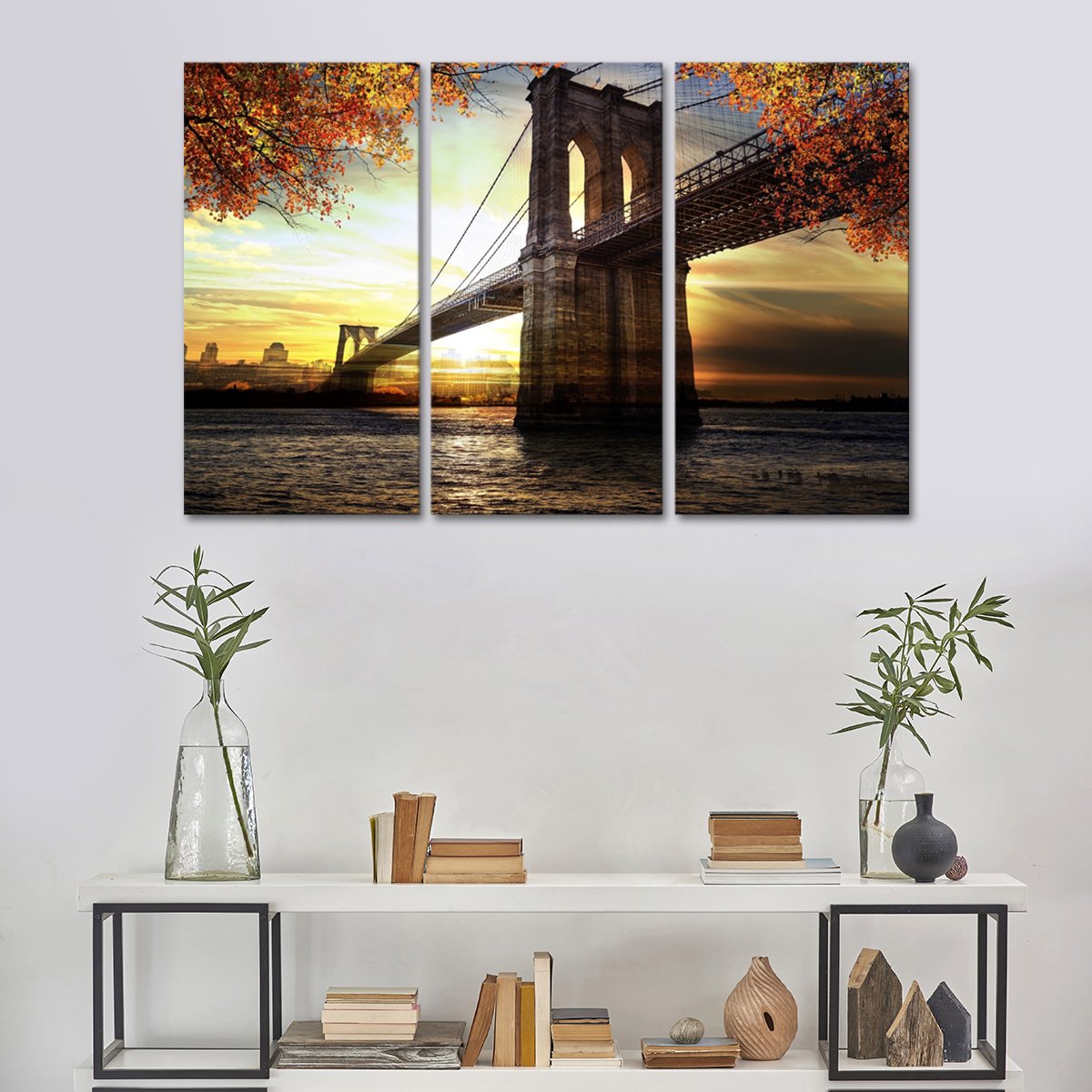 Astoria Park Scenery Multi Panel Canvas Wall Art