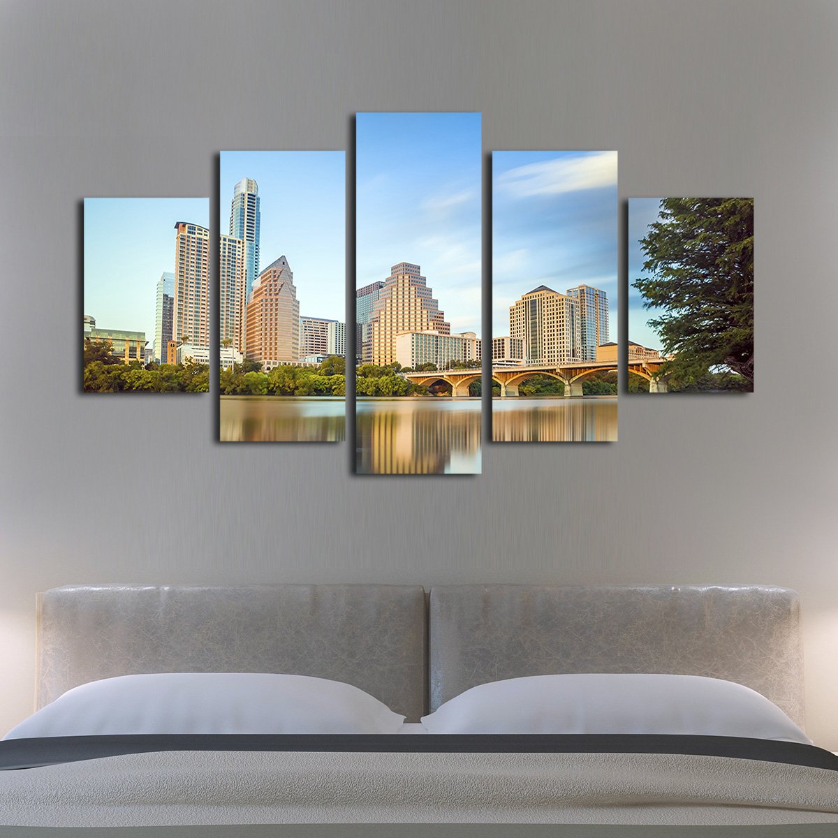 Austin Multi Panel Canvas Wall Art