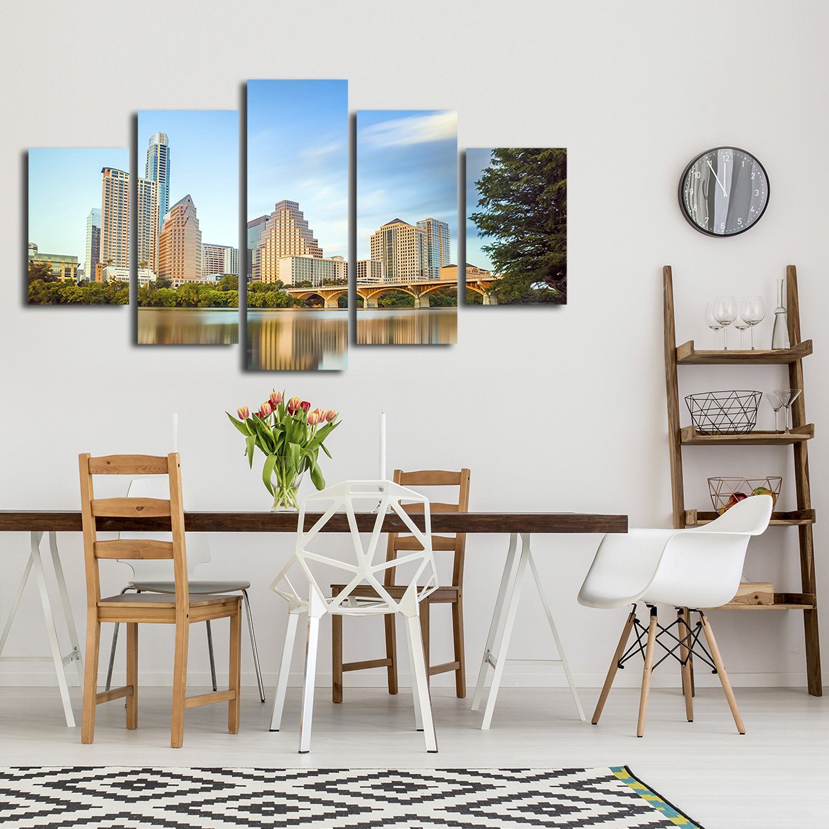 Austin Multi Panel Canvas Wall Art