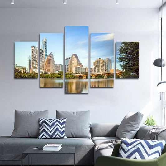 Austin Multi Panel Canvas Wall Art