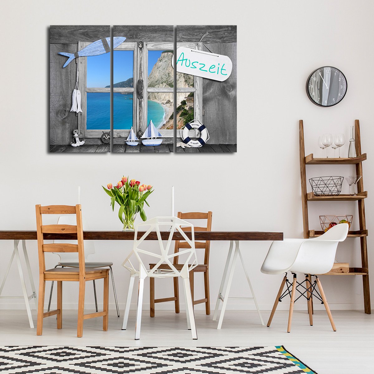 Auszeit Multi Panel Canvas Wall Art