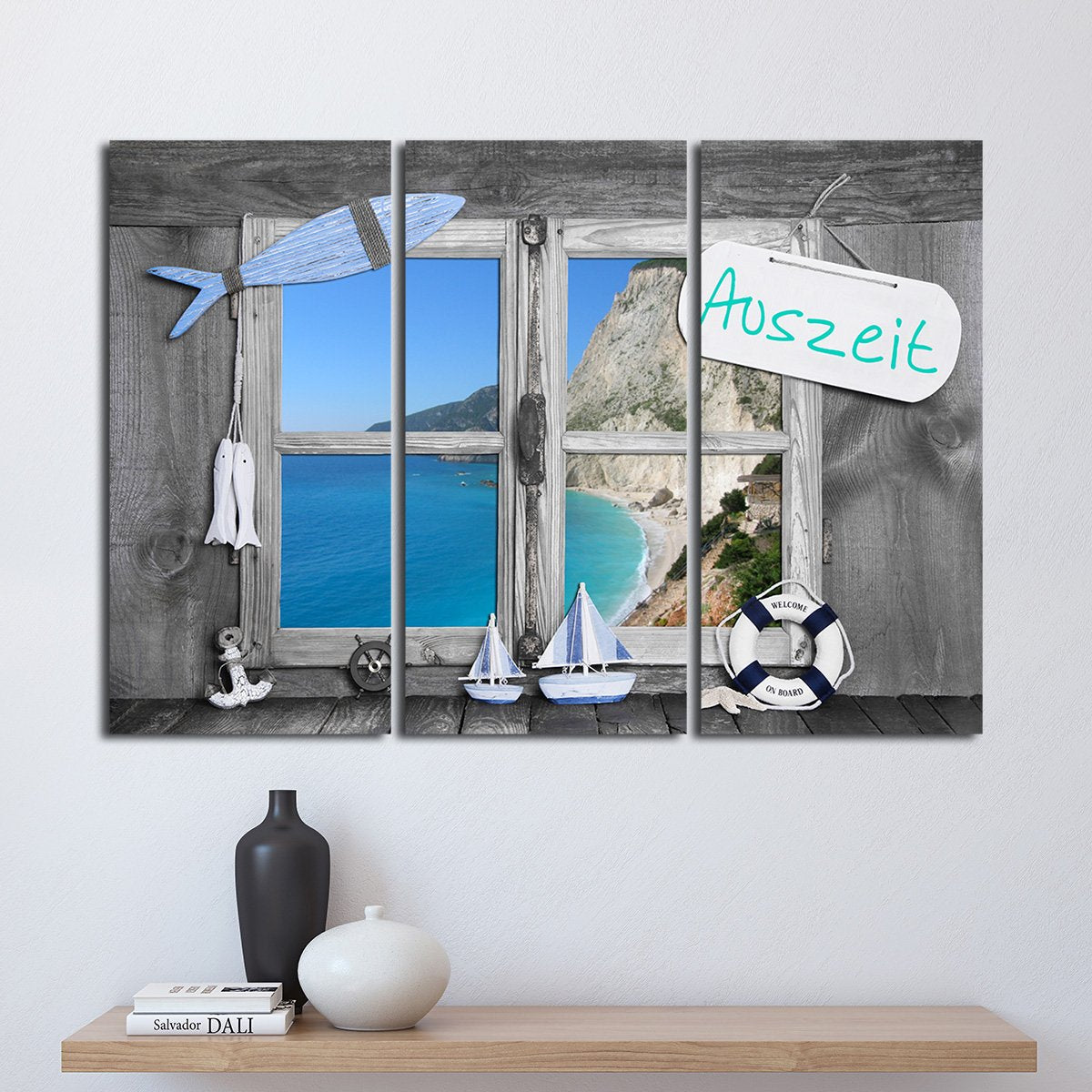 Auszeit Multi Panel Canvas Wall Art