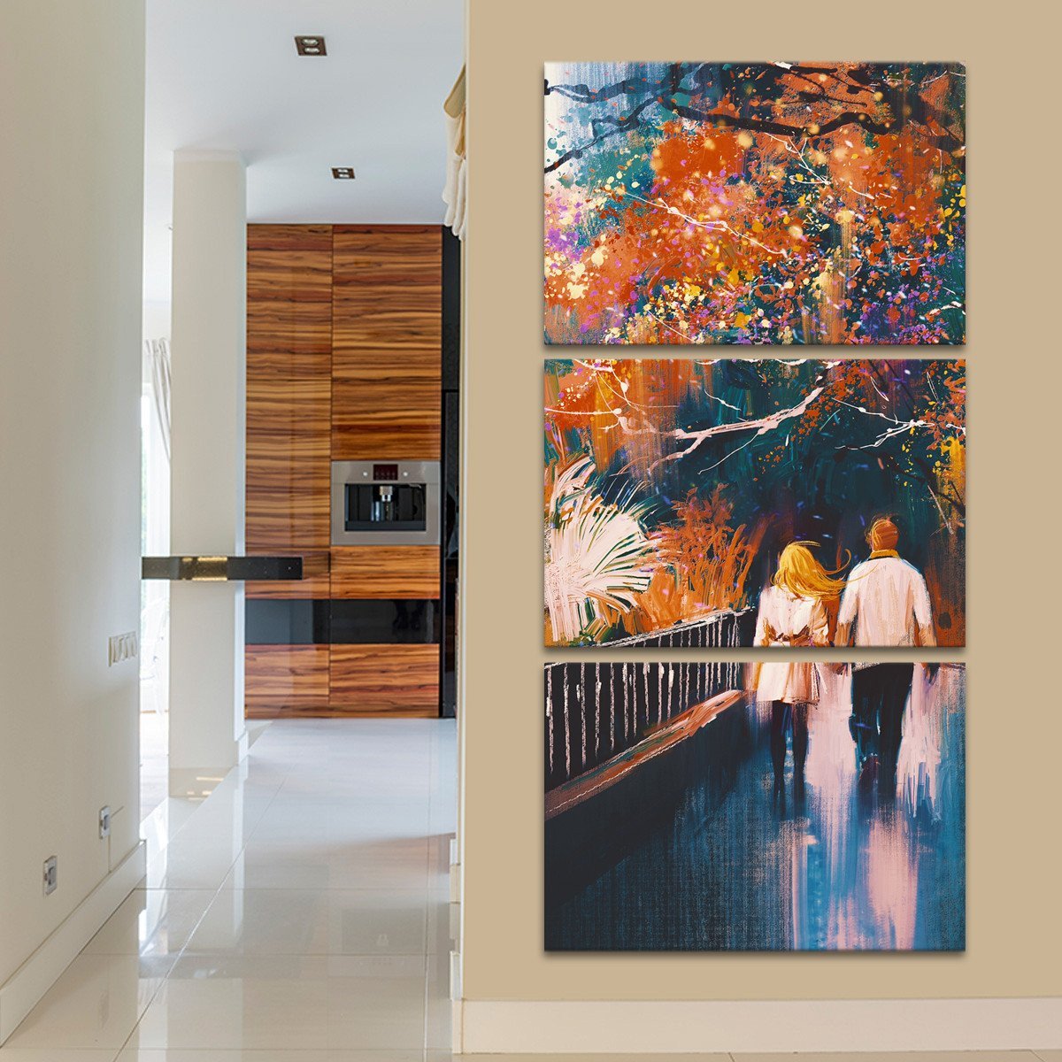 Autumn Souls Multi Panel Canvas Wall Art