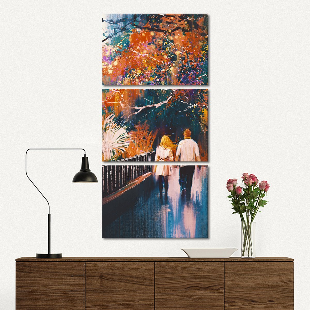 Autumn Souls Multi Panel Canvas Wall Art