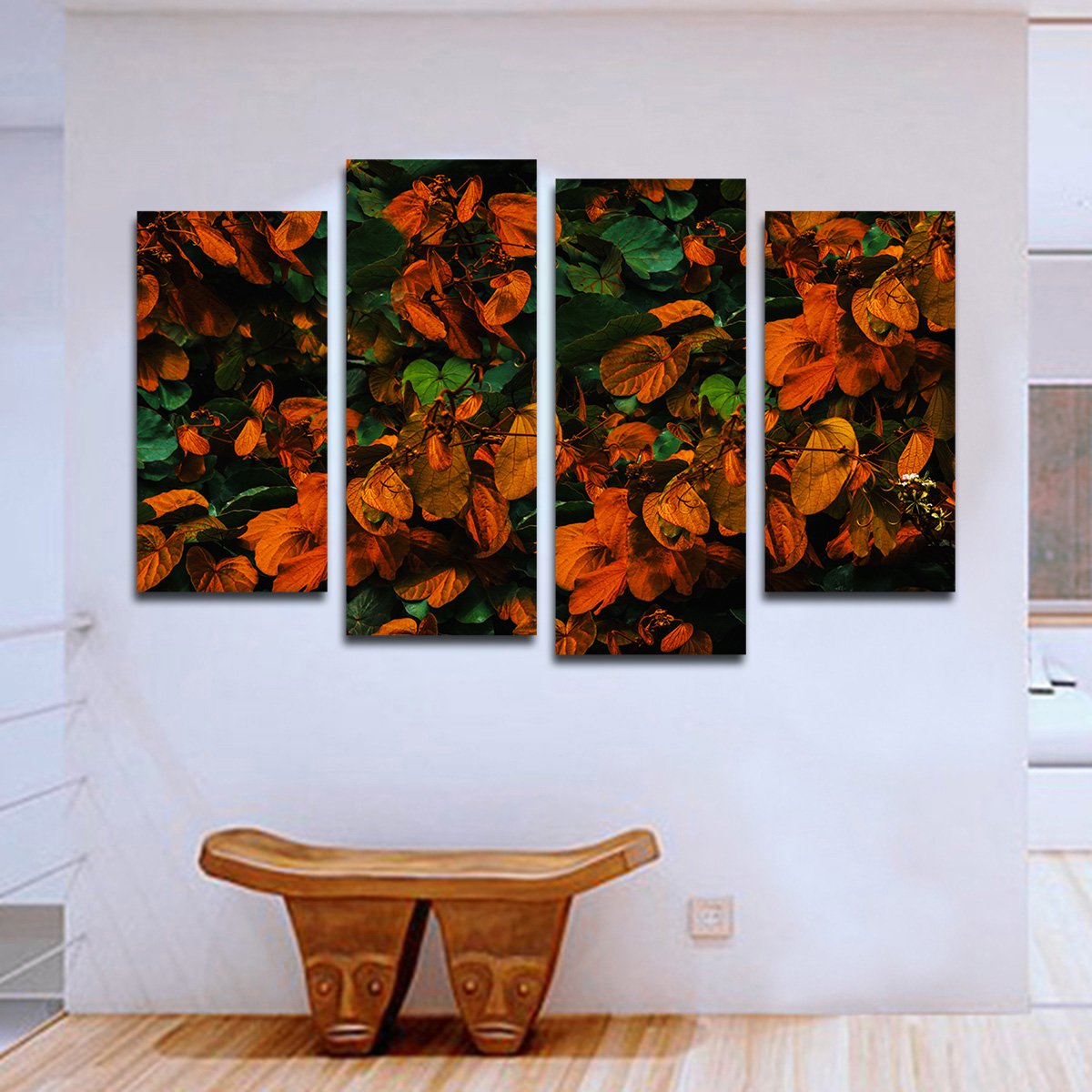 Autumn Time Multi Panel Canvas Wall Art