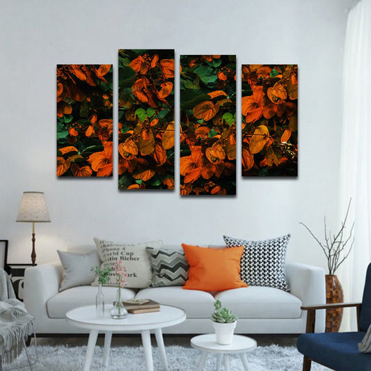 Autumn Time Multi Panel Canvas Wall Art