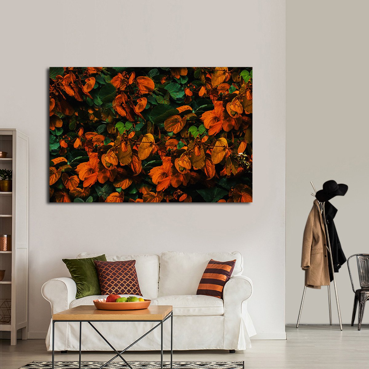 Autumn Time Multi Panel Canvas Wall Art