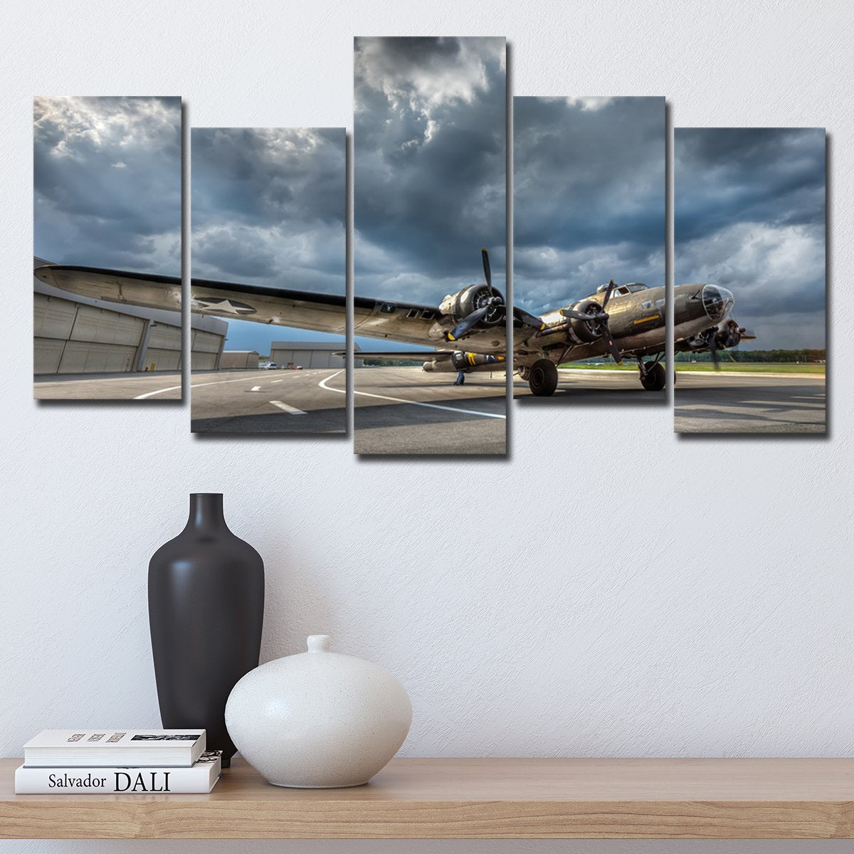 B17 Multi Panel Canvas Wall Art
