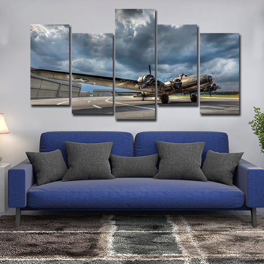 B17 Multi Panel Canvas Wall Art