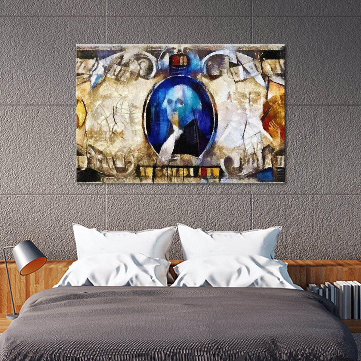 Abstract Money Multi Panel Canvas Wall Art