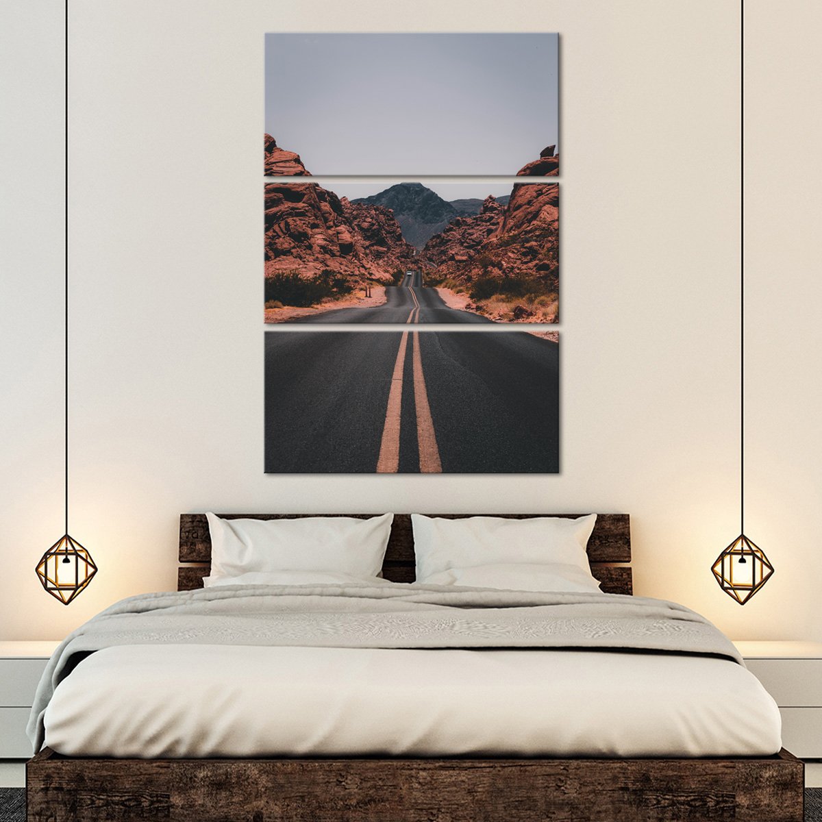 Life Is A Highway Multi Panel Canvas Wall Art