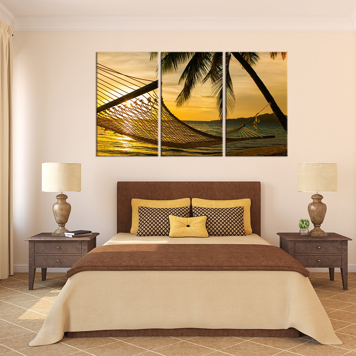 Hammock Multi Panel Canvas Wall Art