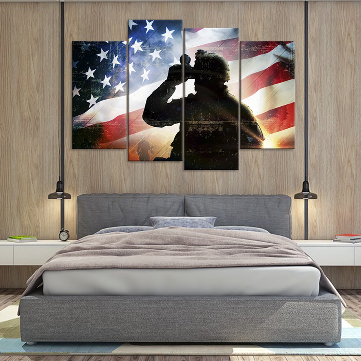 Worth Fighting For Multi Panel Canvas Wall Art