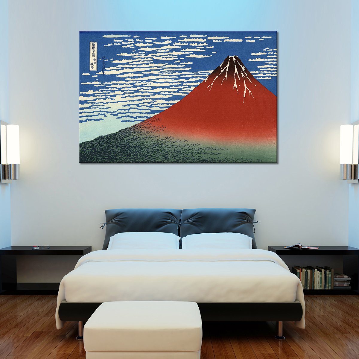 Fine Wind Clear Morning Multi Panel Canvas Wall Art