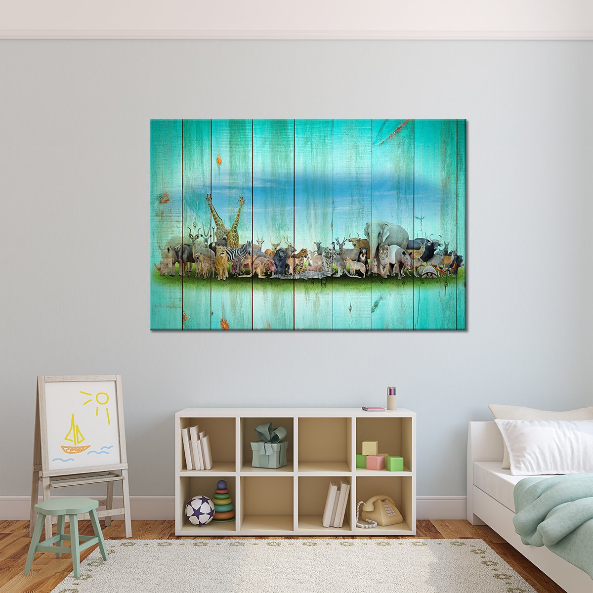 Animal Planet Multi Panel Canvas Wall Art