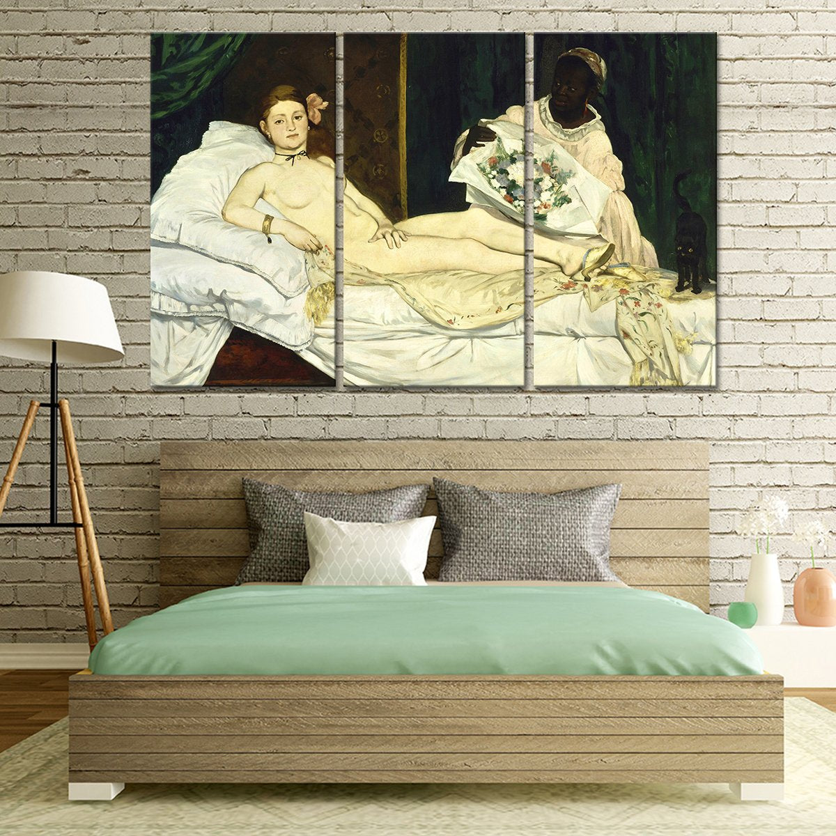 Olympia Multi Panel Canvas Wall Art