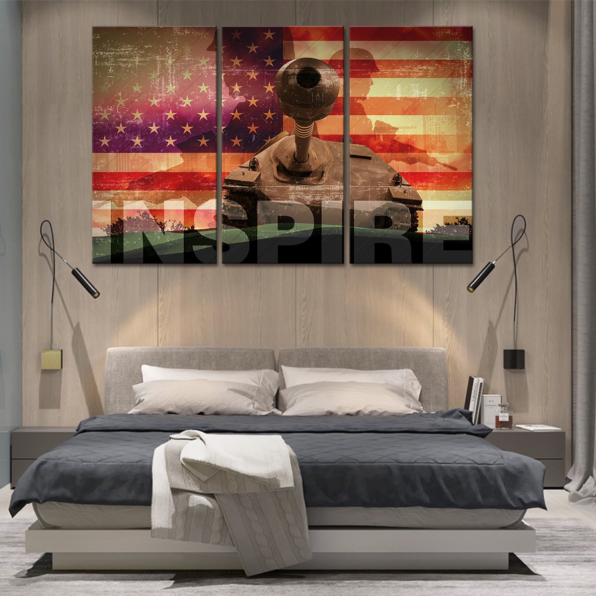 Armored Division Multi Panel Canvas Wall Art