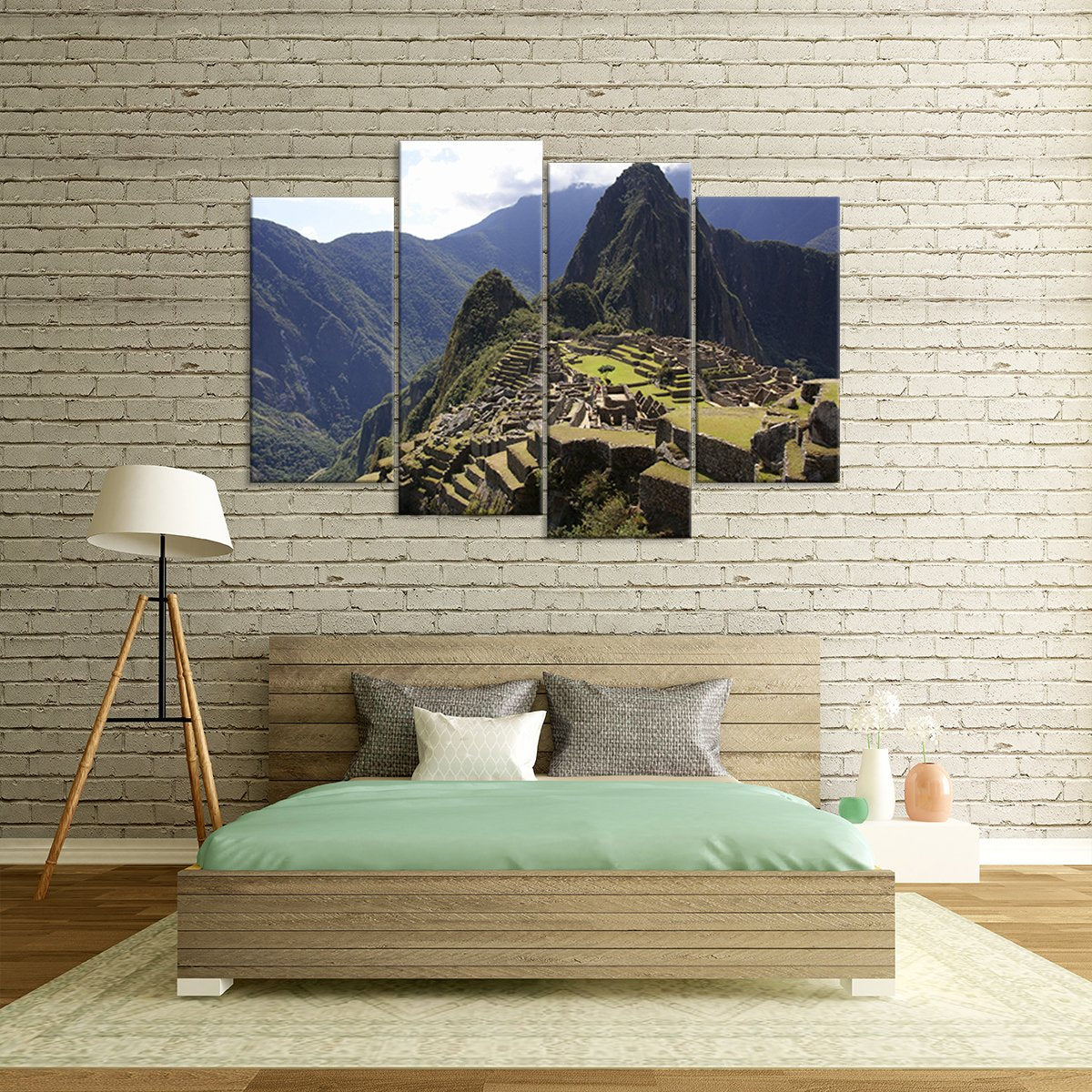 Machu Picchu Multi Panel Canvas Wall Art