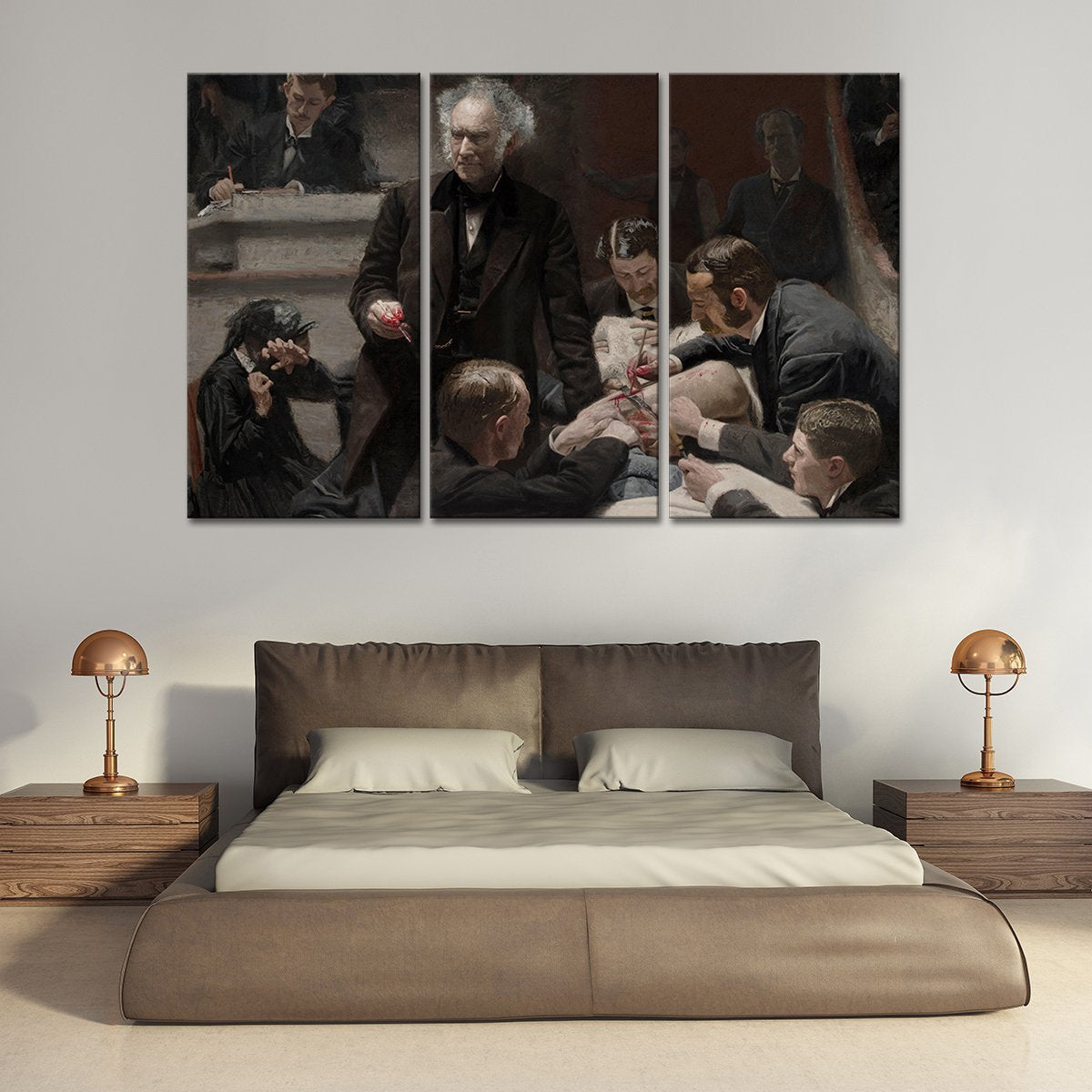 The Gross Clinic Multi Panel Canvas Wall Art