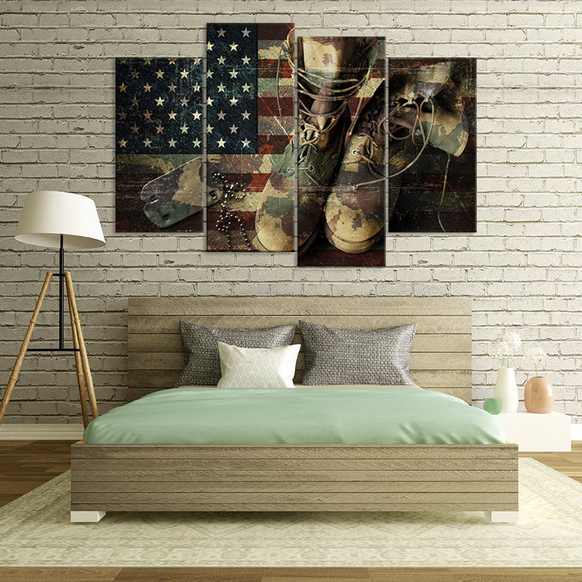 Remember and Honor Multi Panel Canvas Wall Art