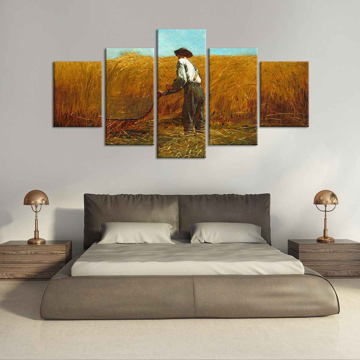 The Veteran In A New Field Multi Panel Canvas Wall Art