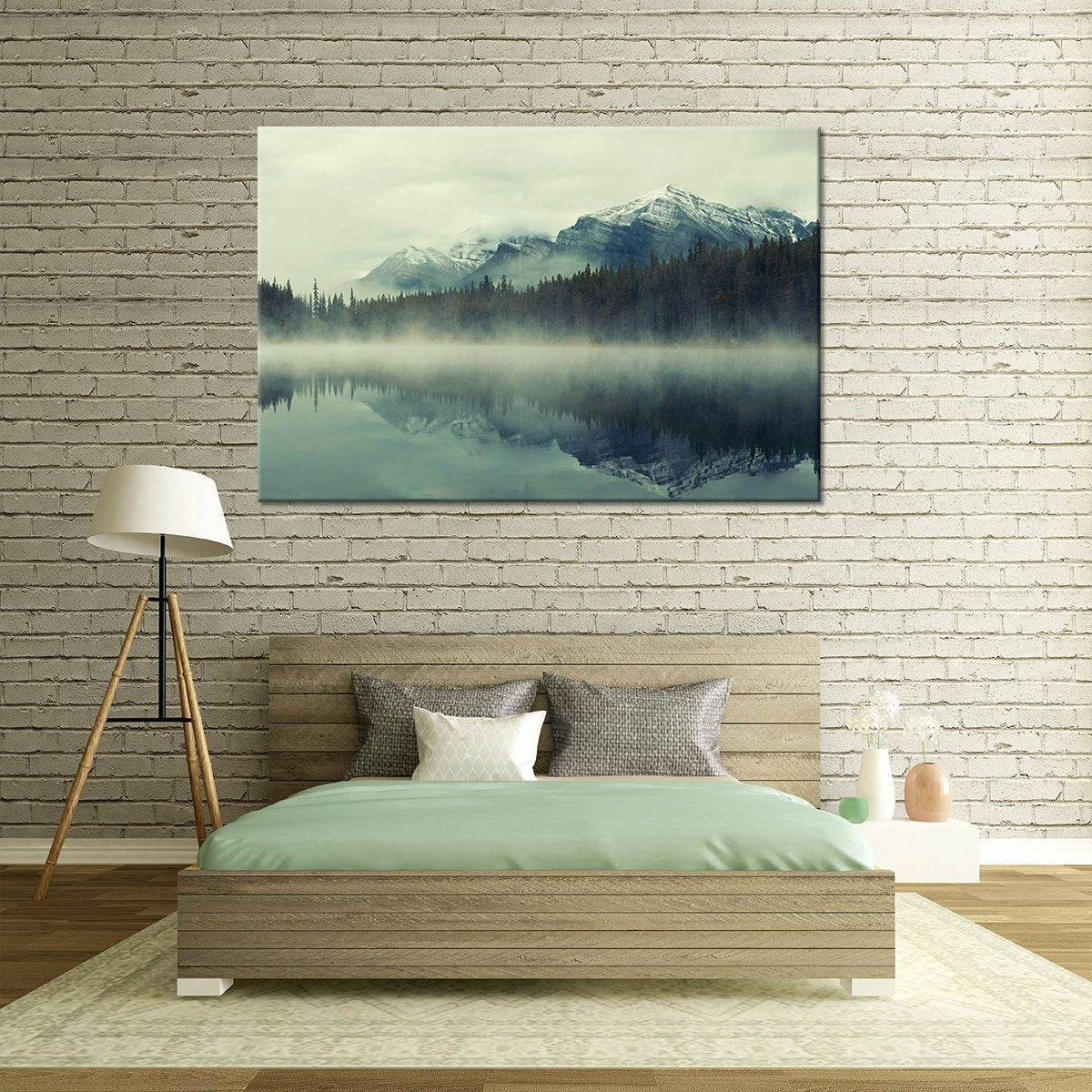 Lake Herbert Multi Panel Canvas Wall Art