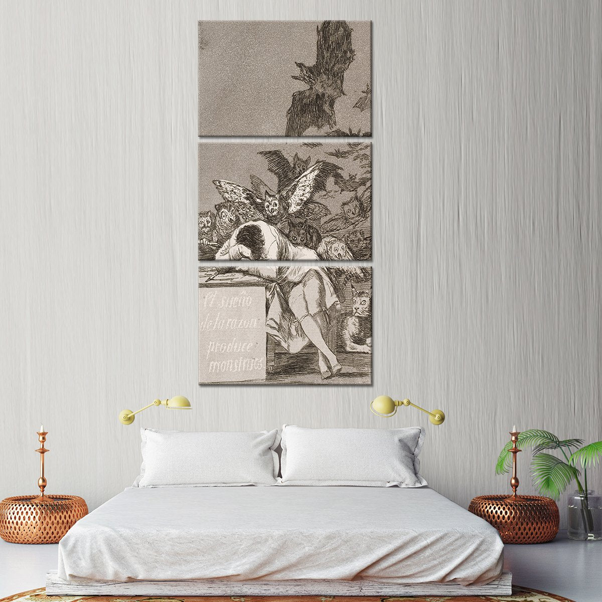 The Sleep Of Reason Multi Panel Canvas Wall Art