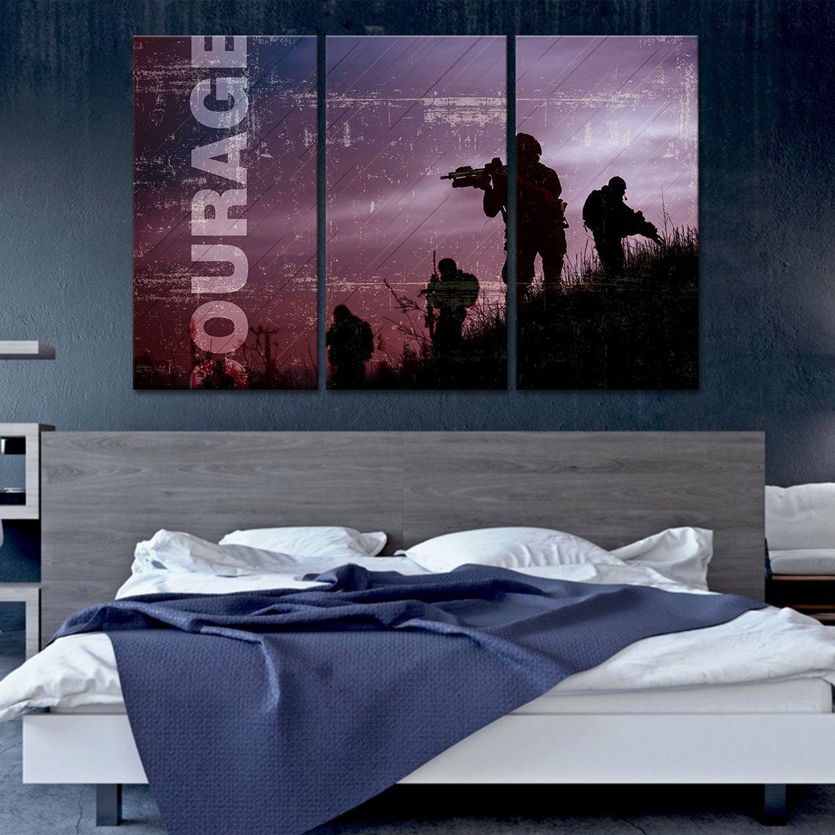 Courage Multi Panel Canvas Wall Art