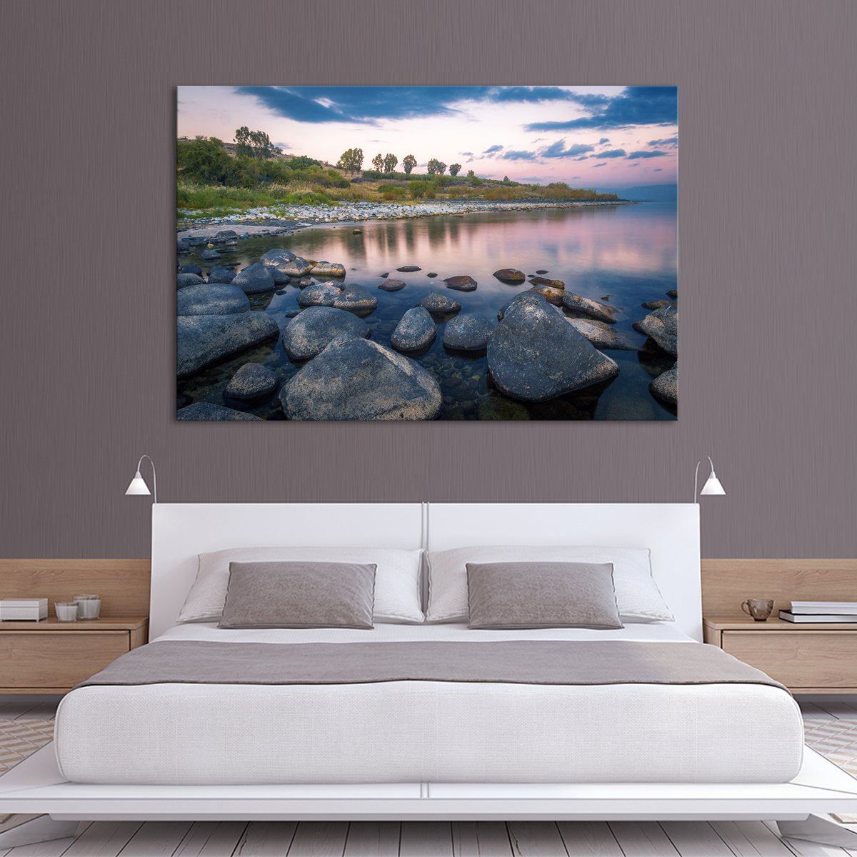Jordan River Multi Panel Canvas Wall Art