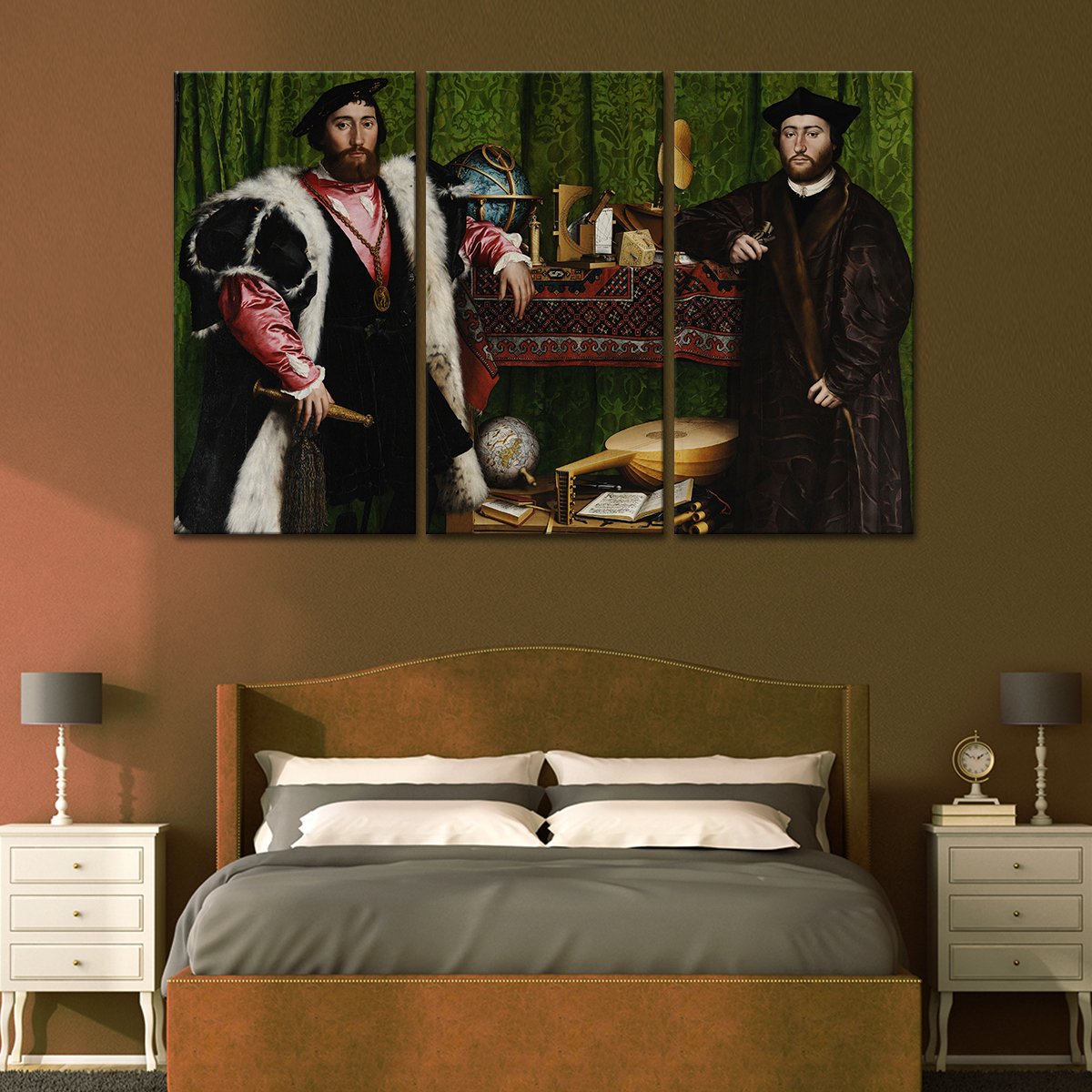 The Ambassadors Multi Panel Canvas Wall Art