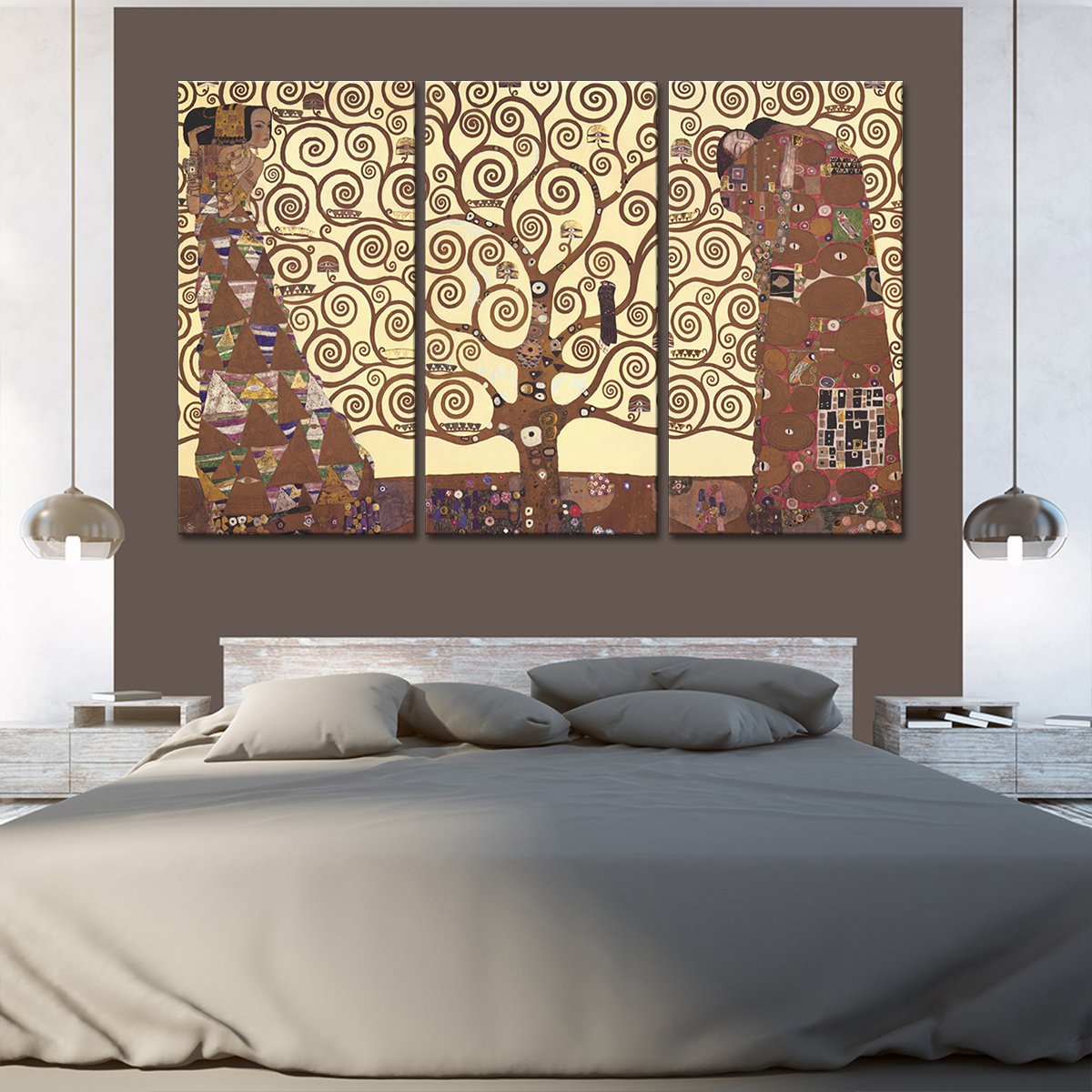 The Tree Of Life Multi Panel Canvas Wall Art