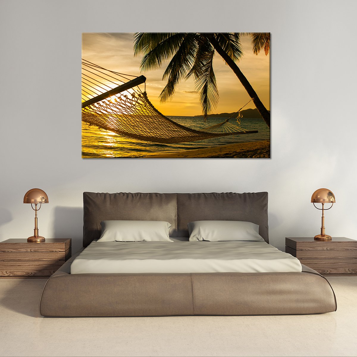 Hammock Multi Panel Canvas Wall Art