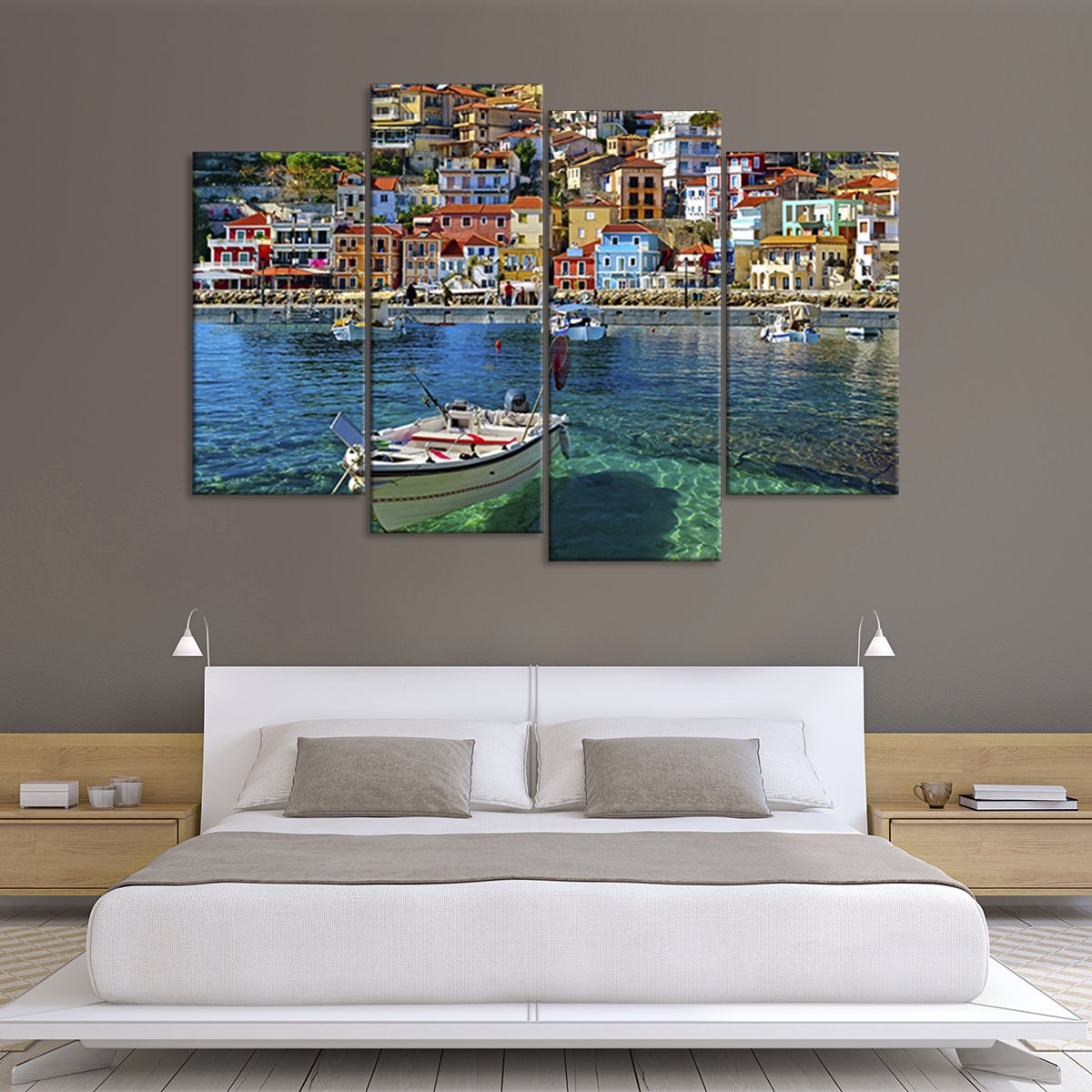 Menorca Island Multi Panel Canvas Wall Art