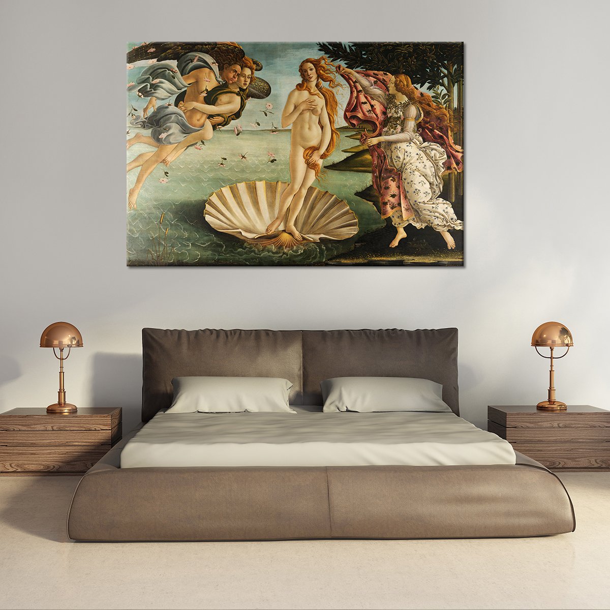 The Birth Of Venus Multi Panel Canvas Wall Art