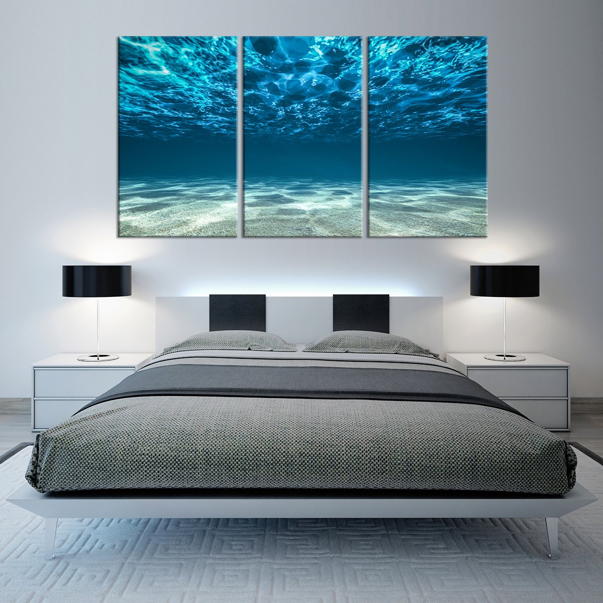 Underwater Multi Panel Canvas Wall Art