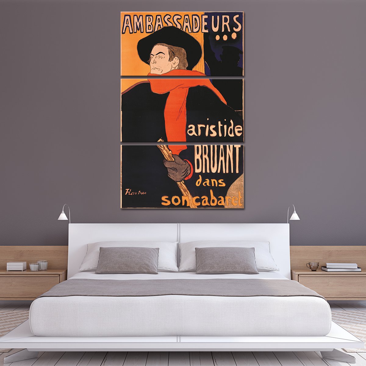 Ambassadeurs Multi Panel Canvas Wall Art