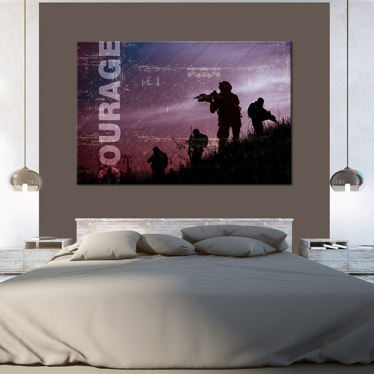 Courage Multi Panel Canvas Wall Art