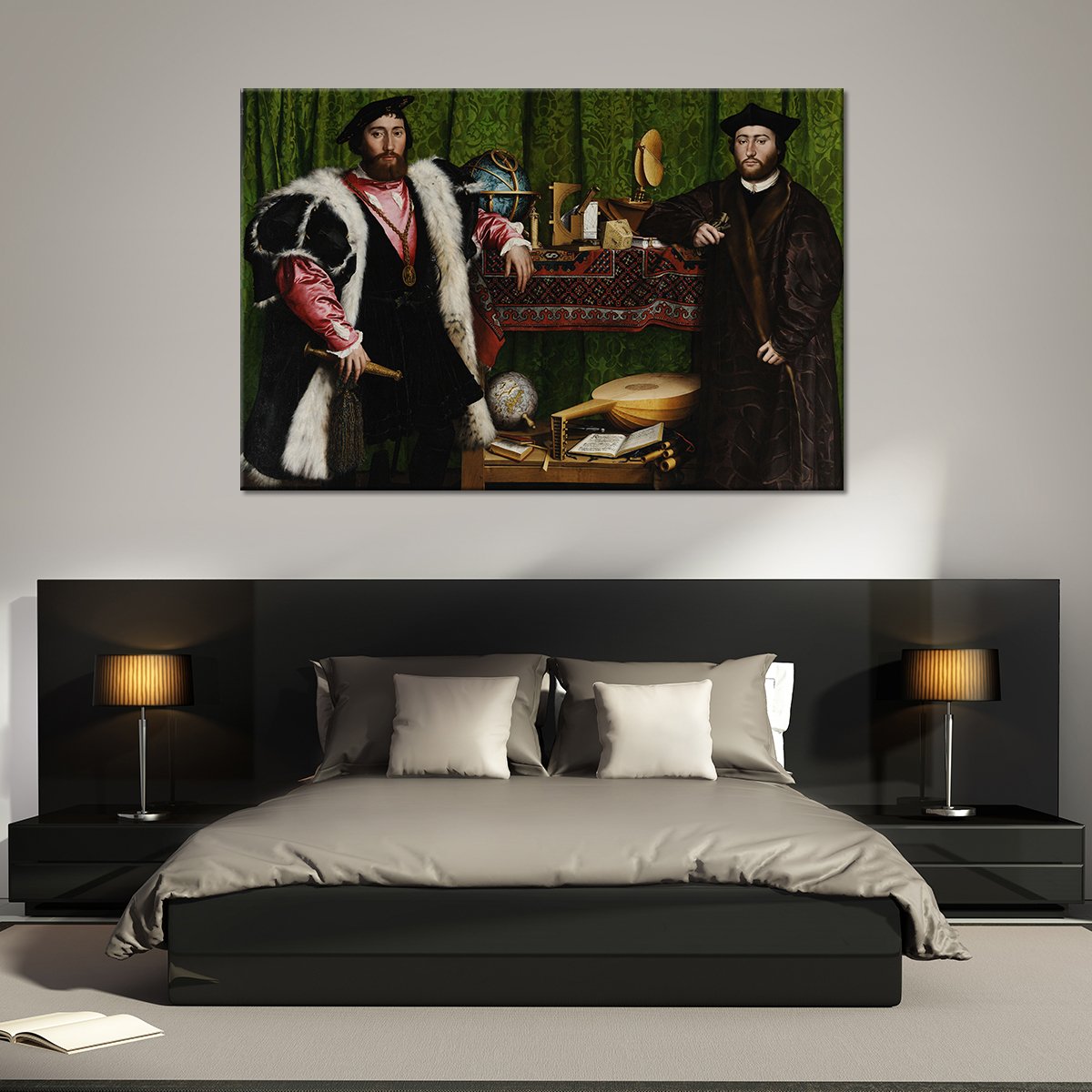 The Ambassadors Multi Panel Canvas Wall Art