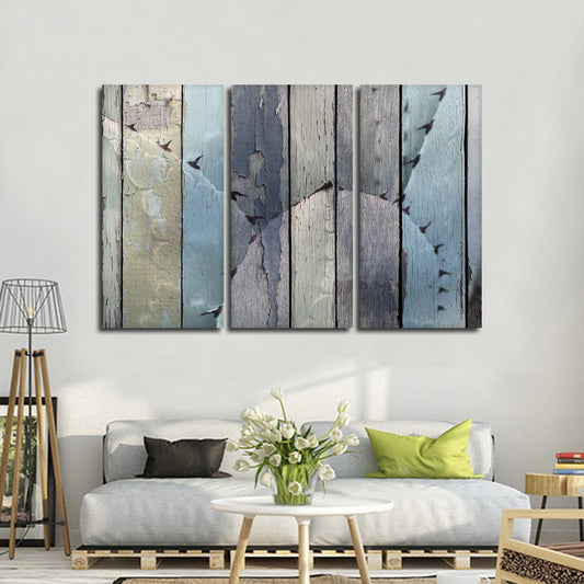 Colorful Wooden Thorny Agave Multi Panel Canvas Wall Art