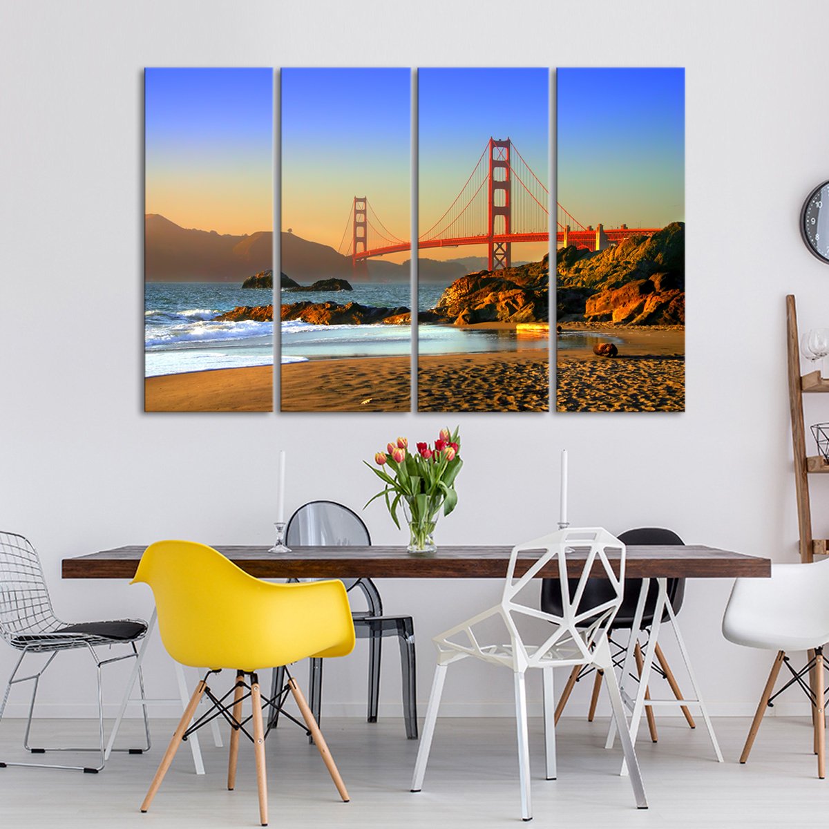 Baker Beach Multi Panel Canvas Wall Art
