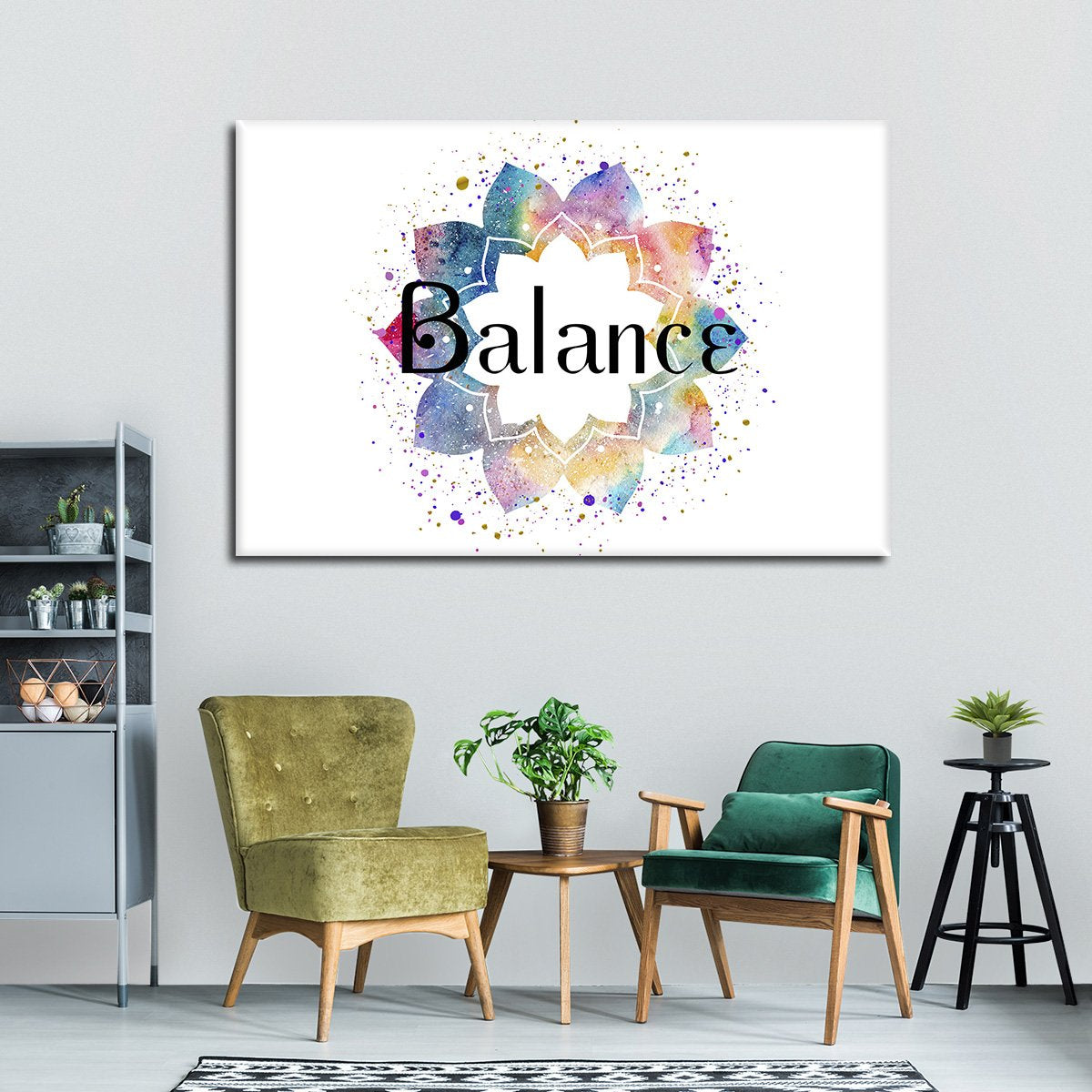 Balance Multi Panel Canvas Wall Art