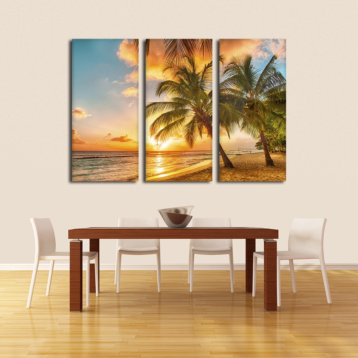 Barbados Island Multi Panel Canvas Wall Art