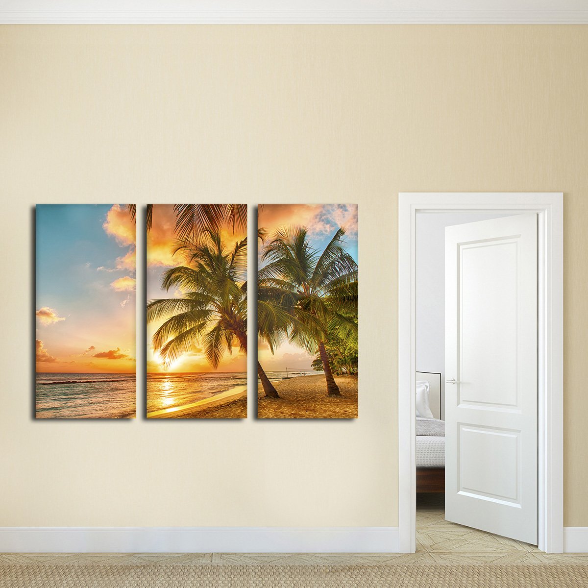 Barbados Island Multi Panel Canvas Wall Art