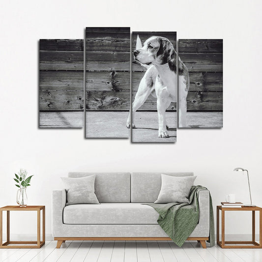 Beagle Multi Panel Canvas Wall Art