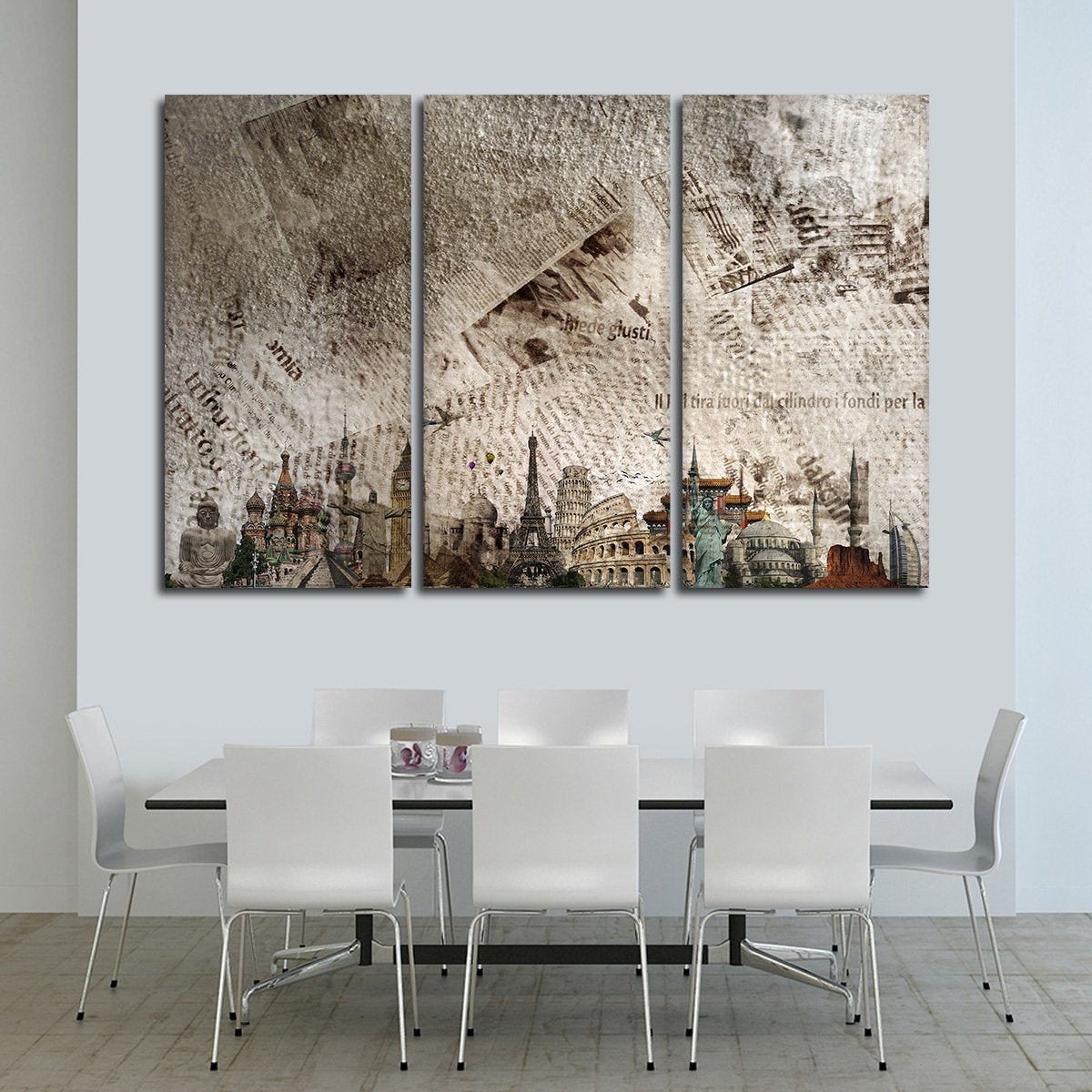 Beautiful Text Masterpiece Multi Panel Canvas Wall Art