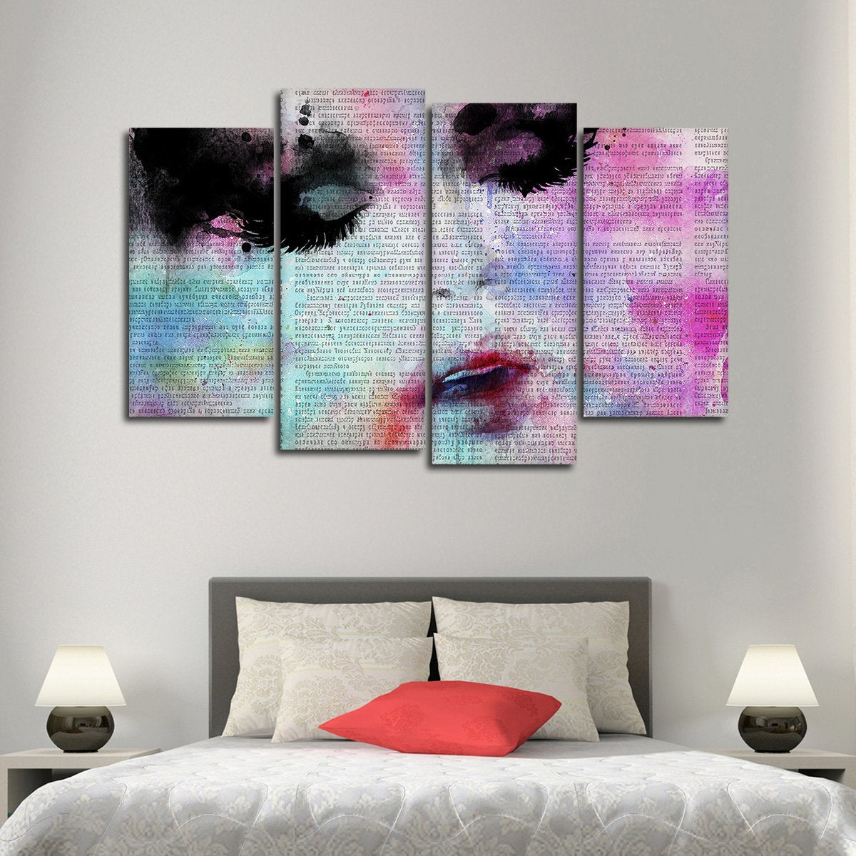 Beauty Guru Multi Panel Canvas Wall Art