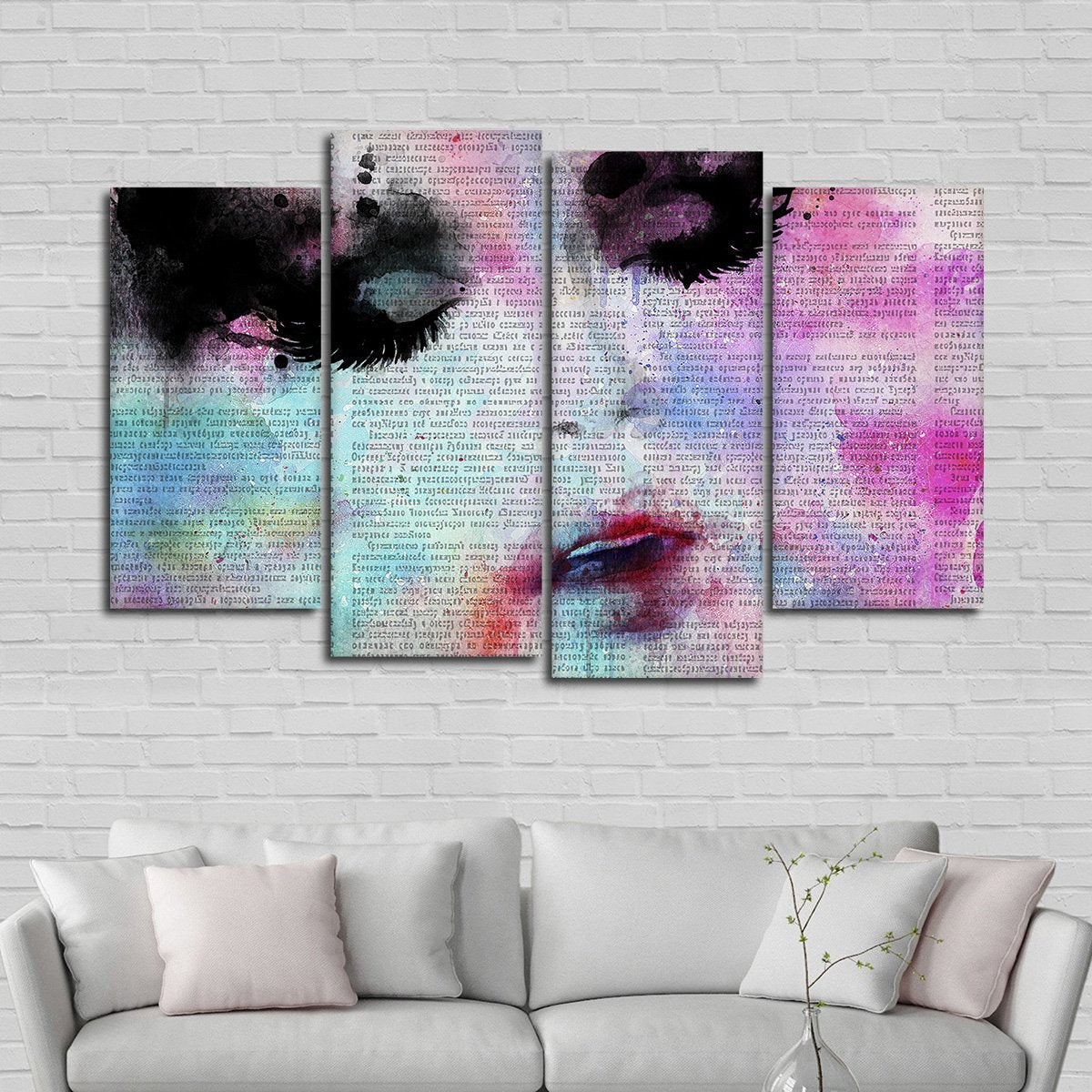 Beauty Guru Multi Panel Canvas Wall Art