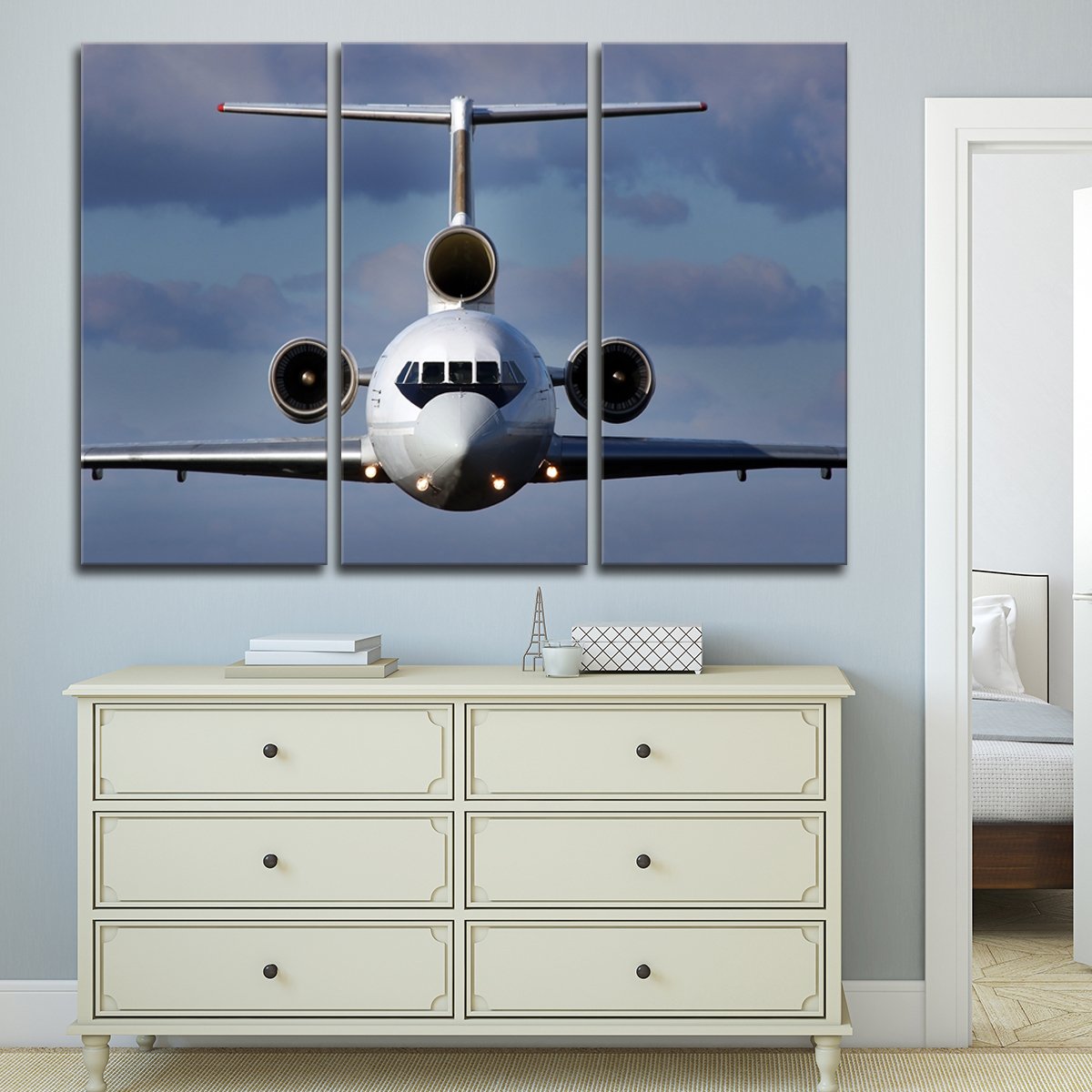 Belong in the Air Multi Panel Canvas Wall Art