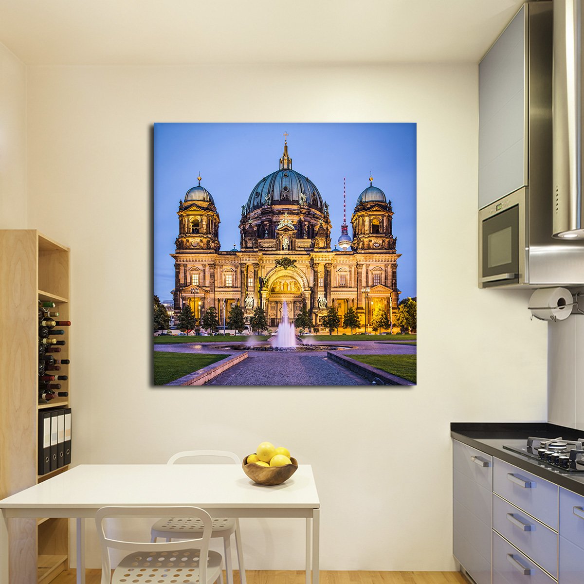 Berlin Cathedral Multi Panel Canvas Wall Art