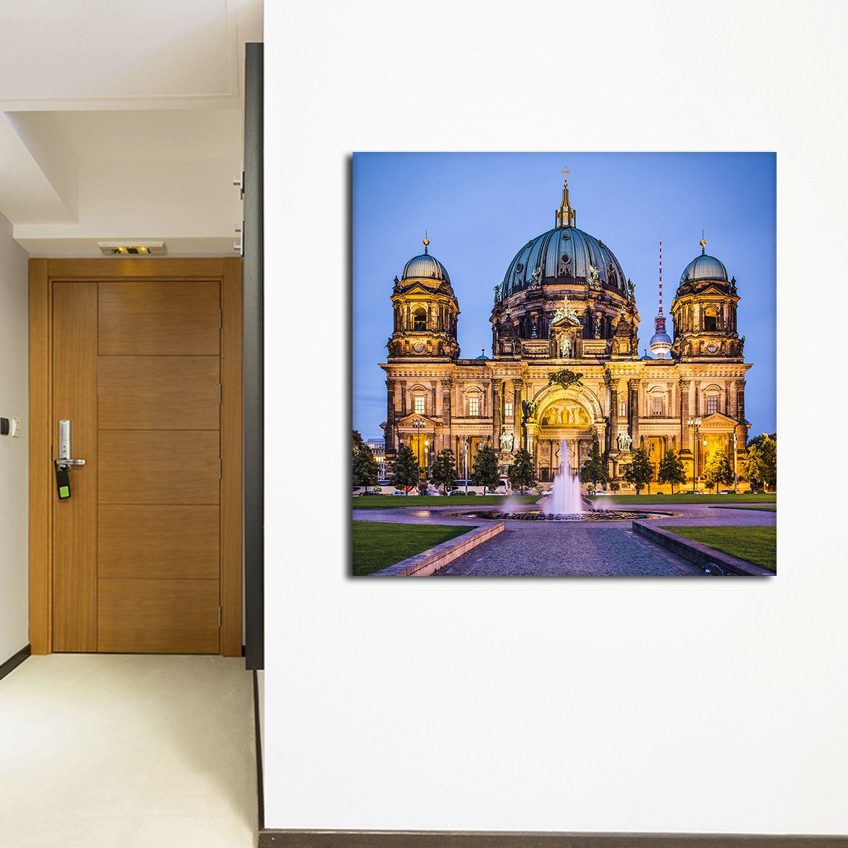 Berlin Cathedral Multi Panel Canvas Wall Art
